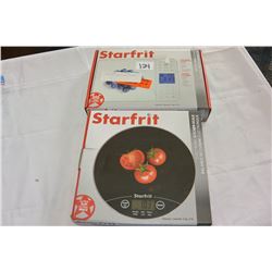 2 STARFRIT NUTRITIONAL SCALES