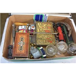 TWO TRAYS OF COLLECTIBLES
