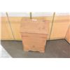 Image 1 : PINE POTATOE BIN WITH ONION STORAGE