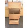 Image 2 : PINE POTATOE BIN WITH ONION STORAGE