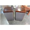 Image 1 : PAIR OF AERO SPEAKERS AND METAL DVD RACK