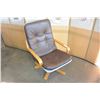 Image 1 : LEATHER BENTWOOD SWIVEL CHAIR