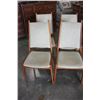 Image 1 : 4 TEAK CHAIRS
