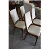 Image 2 : 4 TEAK CHAIRS