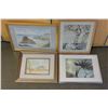 Image 1 : FOUR SMALL WATER COLOR PICTURES