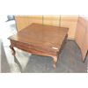 Image 1 : LARGE SQUARE RUSTIC COFFEE TABLE