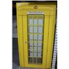 Image 1 : 4 X 4 YELLOW PHONE BOOTH MOVIE PROP