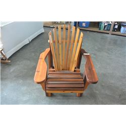 RED CEDAR PATIO CHAIR