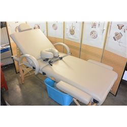 MASSAGE TABLE WITH ATTACHMENTS