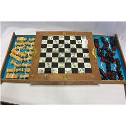 CASED CHESS SET