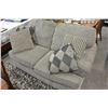 Image 2 : PILLOWBACK SOFA AND MATCHING LOVESEAT AND THROW PILLOWS