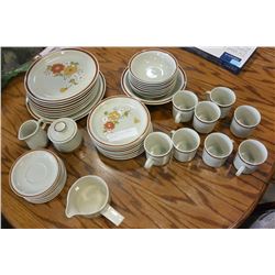 LARGE LOT OF MIOKO STONEWARE DINNERWARE