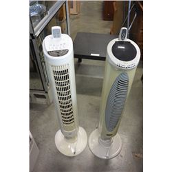 TWO WEATHER WORKS TOWER FANS