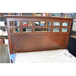 QUEEN SIZE MAHOGANY BEDFRAME