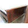 Image 3 : QUEEN SIZE MAHOGANY BEDFRAME