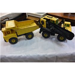 FOUR TONKA TRUCKS