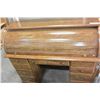 Image 2 : OAK DOUBLE PEDESTLE ROLL TOP DESK