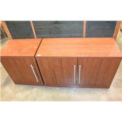 2 OFFICE CABINETS