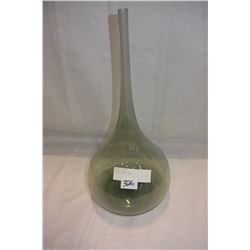 LARGE GLASS VASE