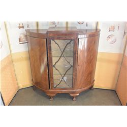 ANTIQUE GLASS FRONT DISPLAY CABINET