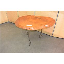 SMALL BURL TABLE