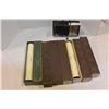 Image 1 : LOT OF PIANO MUSIC ROLLS AND VINTAGE RADIO