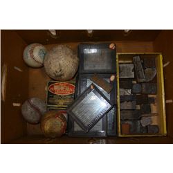 VINTAGE STAMPS AND SLIDES AND BASEBALLS