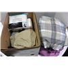 Image 1 : BOX OF NEW RETURNED BEDDING