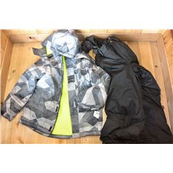 YOUTH SNOW JACKET AND PANTS