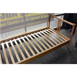 PINE IKEA SINGLE SIZE BEDFRAME