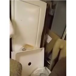 NEW STANDING SHOWER KIT WITH BUILT IN SHELVING