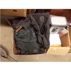 BOX OF OVER NIGHT BAGS