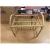 Image 1 : WICKER MAGAZINE STAND