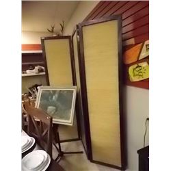 WOOD SCREEN - 3 PANEL - HEAVY DUTY - 78" TALL