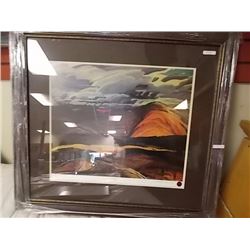 FRAMED GROUP OF SEVEN - LIMITED EDITION - AUTUMN - FRANKLIN CARMICHEAL - GALLERY ESTIMATE ~$625