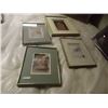 Image 1 : LOT OF FRAMED SIGNED PRINTS- 4 TTL