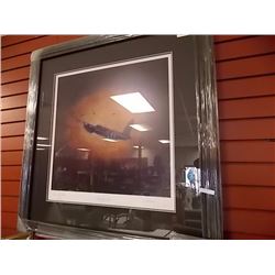 FRAMED LIMITED EDITION PRINT - A WEE BIT CLOSER - JACK R CRESCENJI - ESTIMATED GALLERY PRICE $625