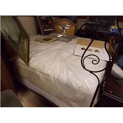 KING MATTRESS - DAMAGED - AS-IS