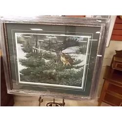 FRAMED LIMITED EDITION PRINT - ONE WING ABOVE DREAM OR HUNGER - RICHARD CASEY - ESTIMATED GALLERY PR