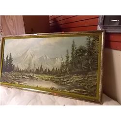 VINTAGE PICTURE - MOUNTAIN