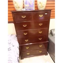 MAHOGANY HIGH BOY CHEST