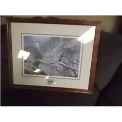 LIMITED EDITION PRINT - PAUL REMKIN - PRONTERS PROOF - WITH STAMP - GALLERY ESTIMATE $495