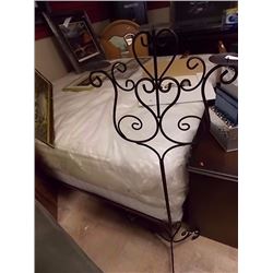 NEW WROUGHT CANDLE HOLDER - 53" TALL