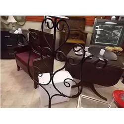 NEW WROUGHT CANDLE HOLDER - 53" TALL