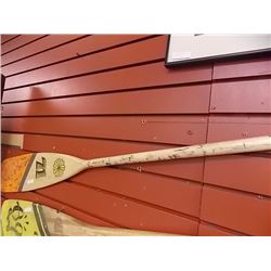 HAND SIGNED WOOD PADDLE
