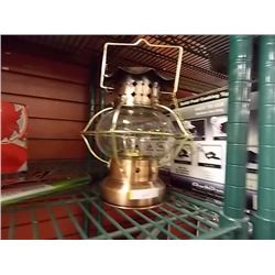 LANTERN - COPPER & GLASS