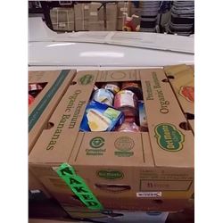 LARGE BANANA BOX OF ASSORTED FOOD ITEMS