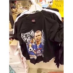 LOT OF 10  NEW T-SHIRTS - SPORTS THEME - VARIOUS SIZES