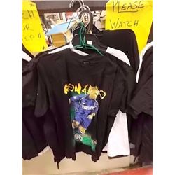 LOT OF 10  NEW T-SHIRTS - SPORTS THEME - VARIOUS SIZES