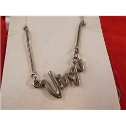 SMALL NECKLACE/BRACLET - "VIRGO" - SILVER?